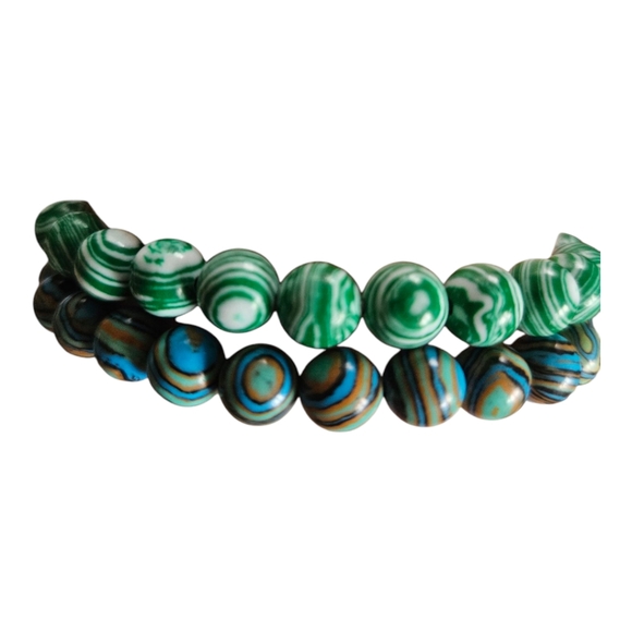 Source Unknown Jewelry - Malachite Stackable Bracelets